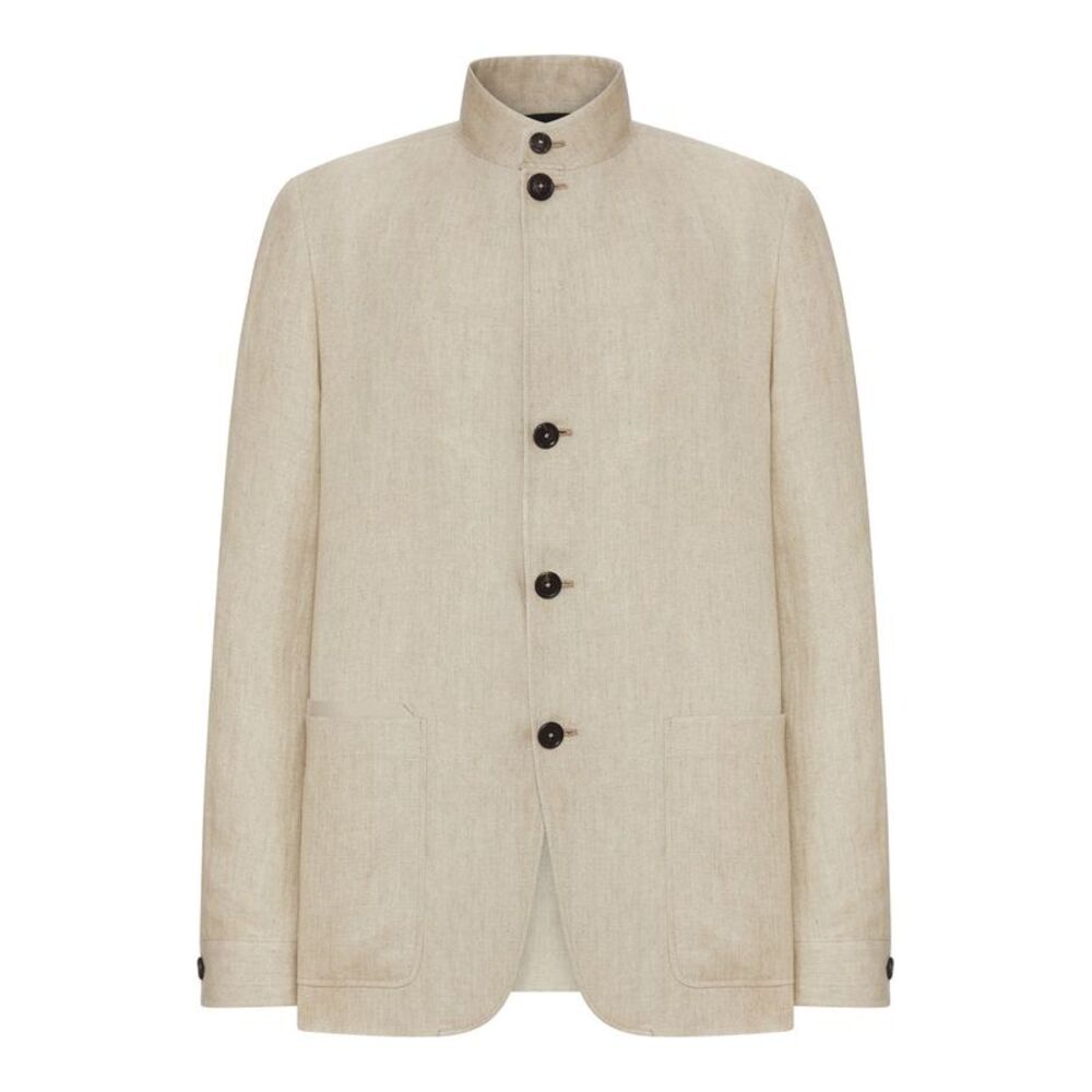 Zegna Men Oasi Lino Chore Jacket